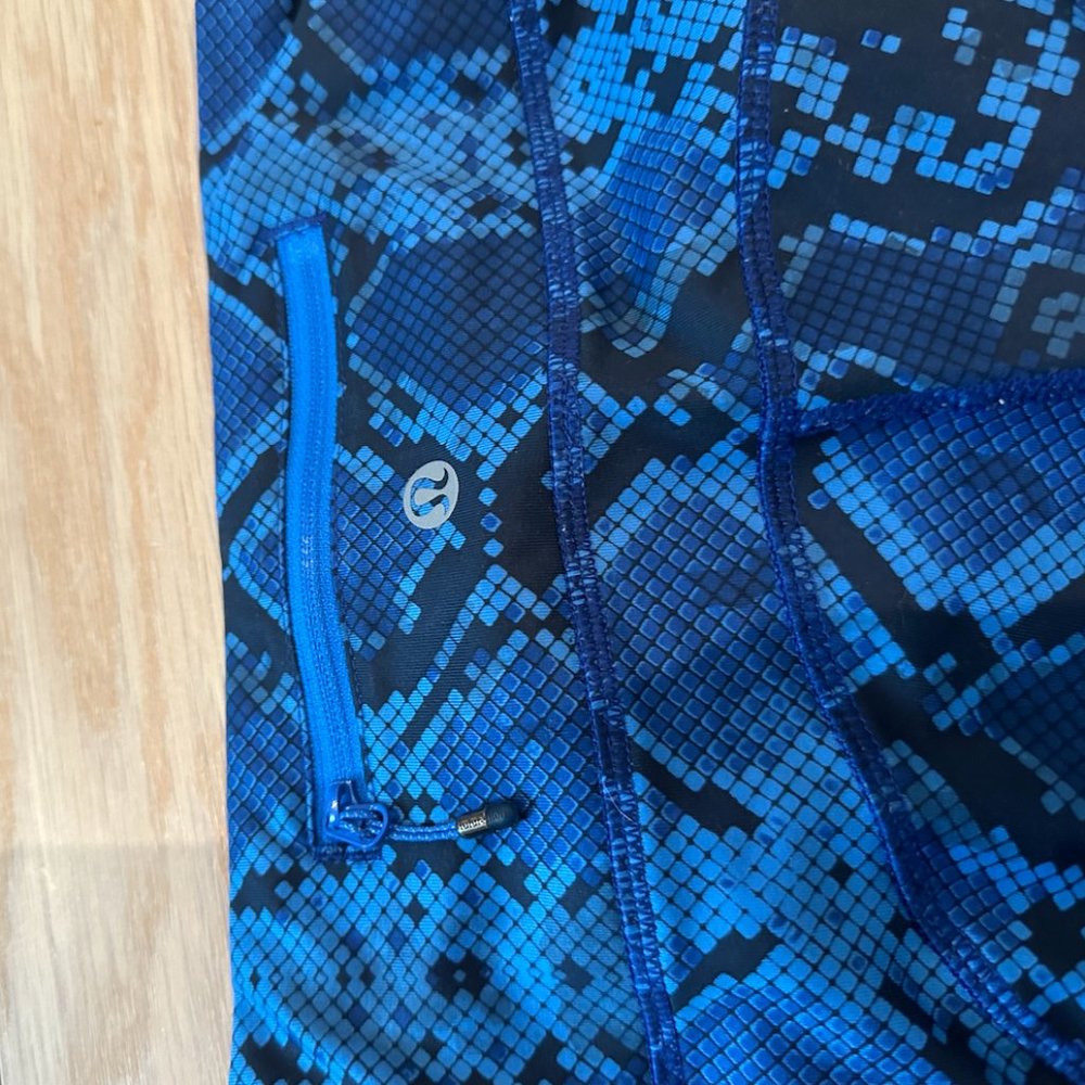 Blue Lulu Lemon Leggings